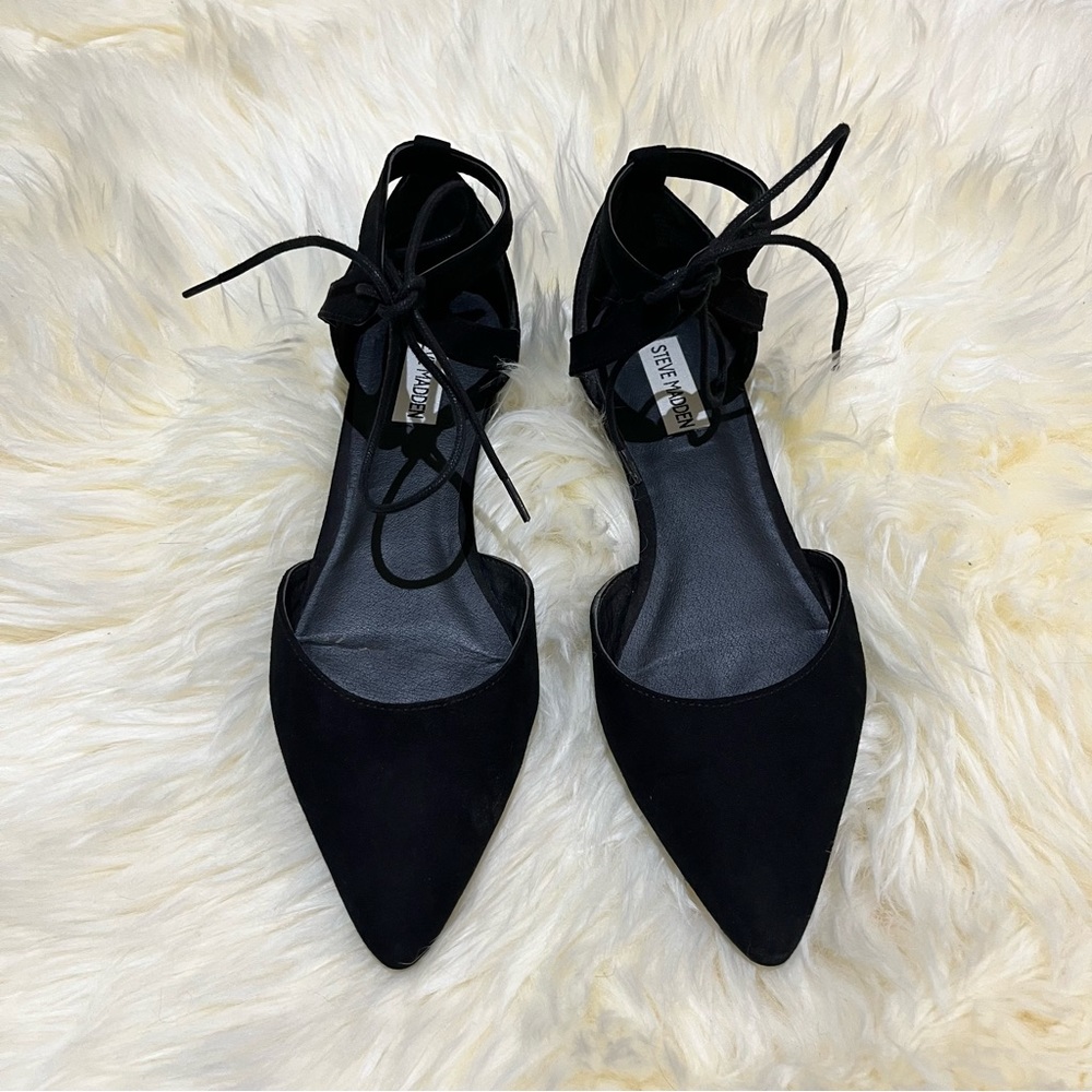 Steve Madden Lace-up Flats (No shoe box)